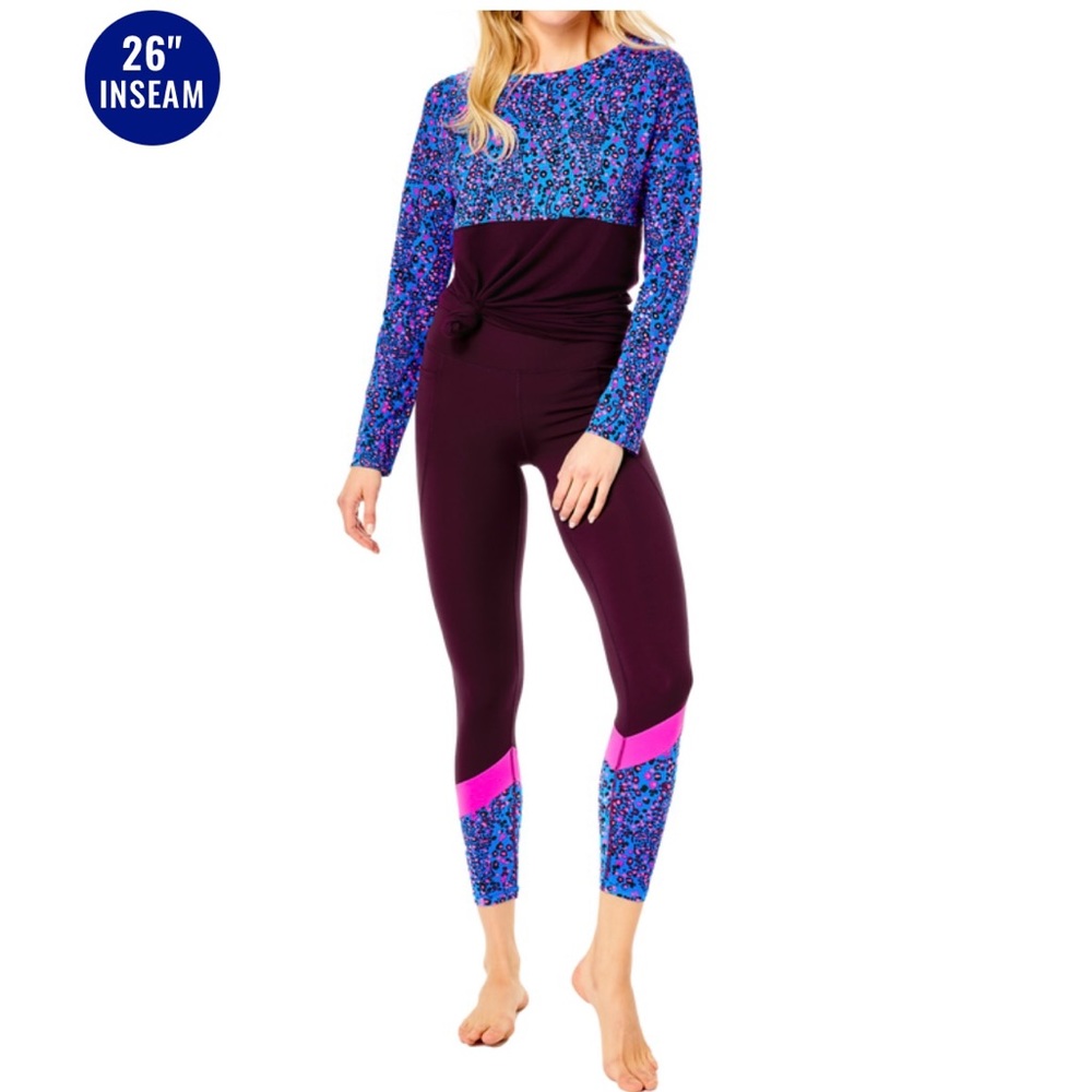 Lilly Pulitzer‎ Cherry Ganache Weekender High Rise 26" Legging - NWT